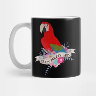 Crazy Parrot Lady Mug